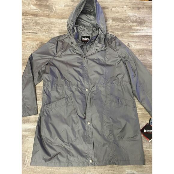 Totes Water Resistant Windbreaker Jacket Mens Size XL - Picture 2 of 6